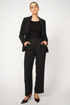 Bai Miley Pant Regular | Black | Bukser fra Mos Mosh