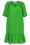 Sunrise Flow Crop Dress 36160 | Vibrant Green