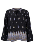 Luna Blouse | Fall Blue