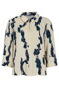Srginny Blouse Sr225-701 |  Abstract Flower