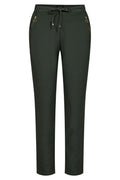 Henne Zip Pants | Army