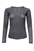 Annie Mesh Blouse | Black Deco