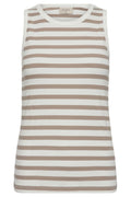 Effy Top 203813 | Simply Taupe Star Offwhite