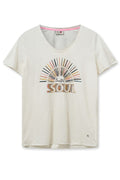 Caro O-Ss Tee | Ecru