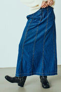 Lisea Skirt | Medium Blue Denim
