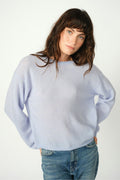Mape O-Neck Knit |  Brunnera Blue