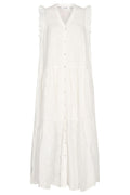 Pola Anglaise Ss Floor Dress 36181 | White