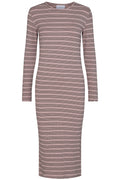 Natalia Ls Dress |  Greygold Lurex