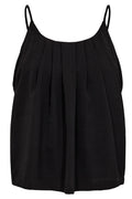 Pilu Strap Top | Black