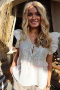 Nor Frill Blouse | Ivory