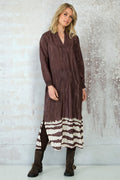 Safira Dress 2459 | Brown