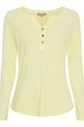Magali Ls Tee | Yellow