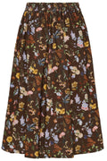 Ciela Skirt | Brown Print