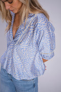 Aleyna Saku Blouse  |  Ecru