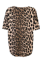 Alma Tshirt | Big Lux Leo Fossil | T-Shirt fra Liberté