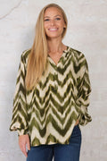 Belinda Blouse | Green