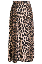 Alma Loose Skirt | Big Lux Leo Fossil | Nederdel fra Liberté