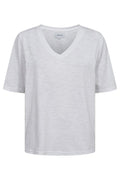 Ulla Ss Vneck Tshirt | White
