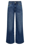 Dara Deco Jeans Long | Long Mid Blue