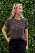 Zelda S/S T-Shirt | Mocca Leo
