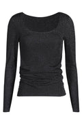 Nuno Ls Turn Top | Black