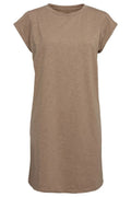 Ulla Tshirt Dress | Dusty Light Brown