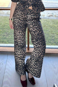 Yana Leo Long Pants 162924 | Leopard