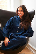 Lash Denim Shirt | Dark Blue
