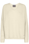 Thora V-Neck Knit | Ecru