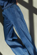 Azmina Denim Pant 31634 | Denim Blue