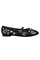 Noelle Floral Ballerina | Sort | Ballerina fra Lazy Bear