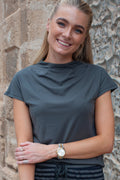 Alma Top | Dark Grey
