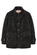 Maddy Fake Fur Coat | Chocolate