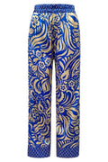 Tia Pants | Cobolt Blue Mix