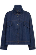 Delina Denim Box Jacket 30170 | Dark Denim