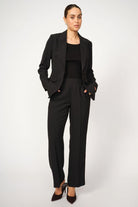 Bai Miley Pant Regular | Black | Bukser fra Mos Mosh