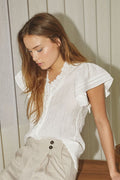 Alisa Lace Top | Off White