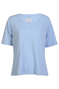 Ulla Ss Vneck Tshirt | Baby Blue