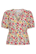 Ester Ss Blouse | Multicolor Flower
