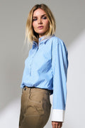 Divia Balloon Shirt 35784 | Pale Blue