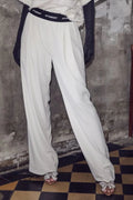 Amina Logo Pant 31143 | Bone