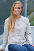 Uma Knit Cardigan | Sand