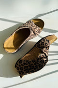 Frances Sandal Wedge | Brownleopard