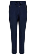 Henne Zip Pants | Dark Navy