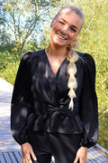 Tiki Ls Twist Blouse | Black