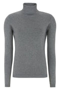 Marla Rollneck Knit |  Medium Grey Melange