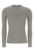 Srfenja Stripe O-Neck Top Sr124-303 |  Morel