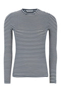 Srfenja Stripe O-Neck Top Sr124-303 |  Total Eclipse