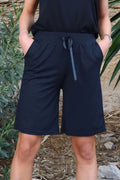 Alma Long Shorts | Black