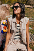 Lava Waistcoat | Sand Melange